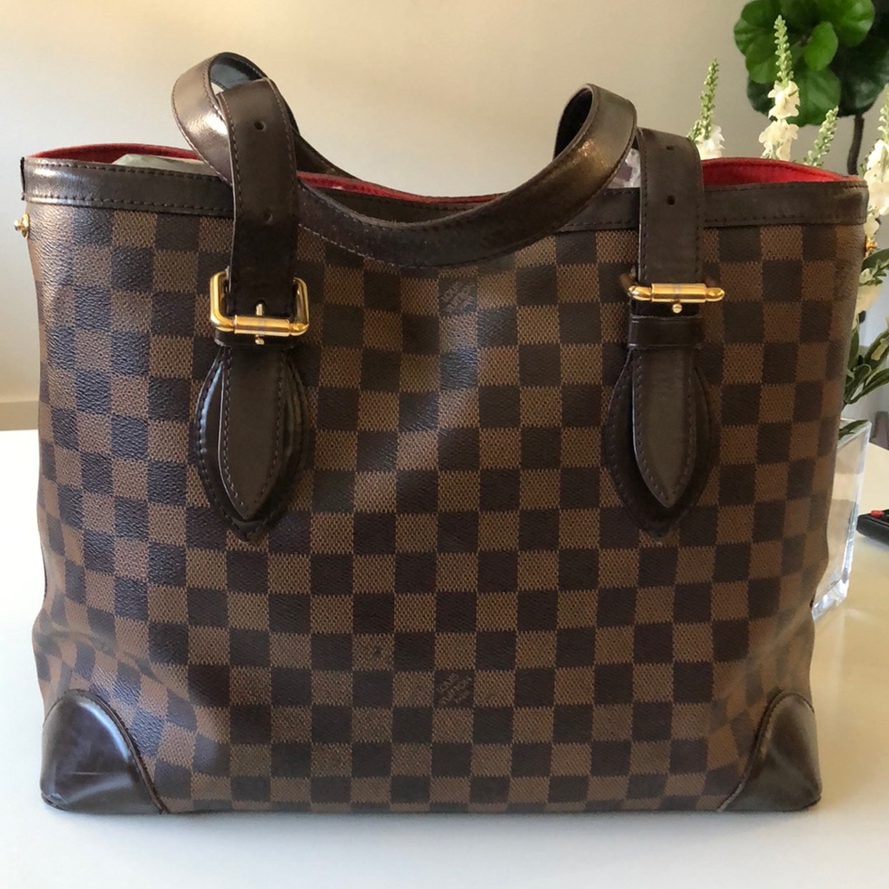 Louis Vuitton Tote damier hampstead 100% Authentic - Picture 8 of 16